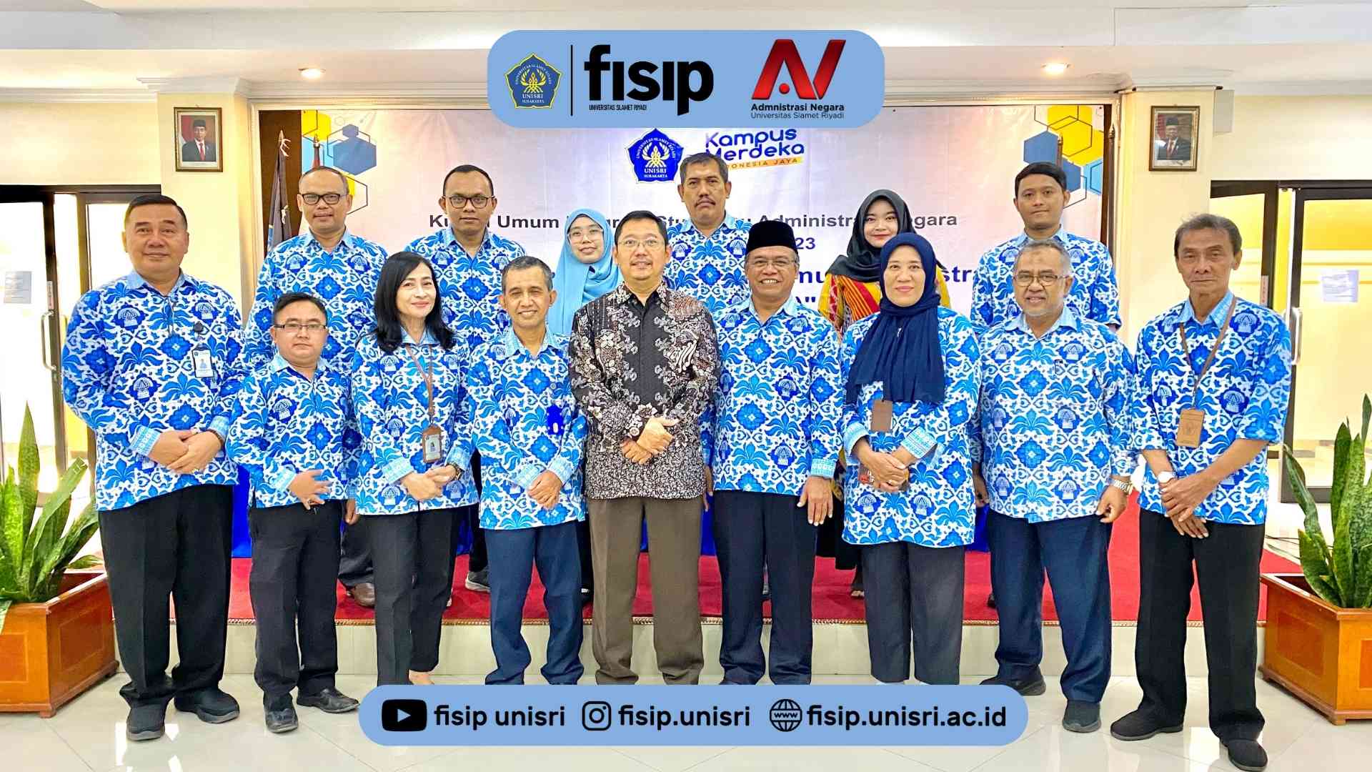 Prodi Ilmu Administrasi Negara FISIP UNISRI Berhasil Selenggarakan Kuliah Umum di Hadiri Lebih dari 100 Peserta