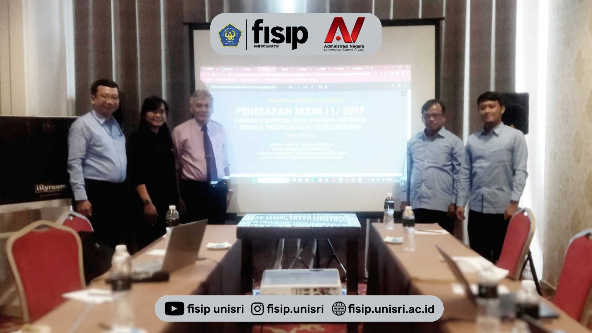 Tiga Dosen AN FISIP UNISRI Lulus Sertifikasi Perencanaan Pembangunan di LSP Renbang Jakarta
