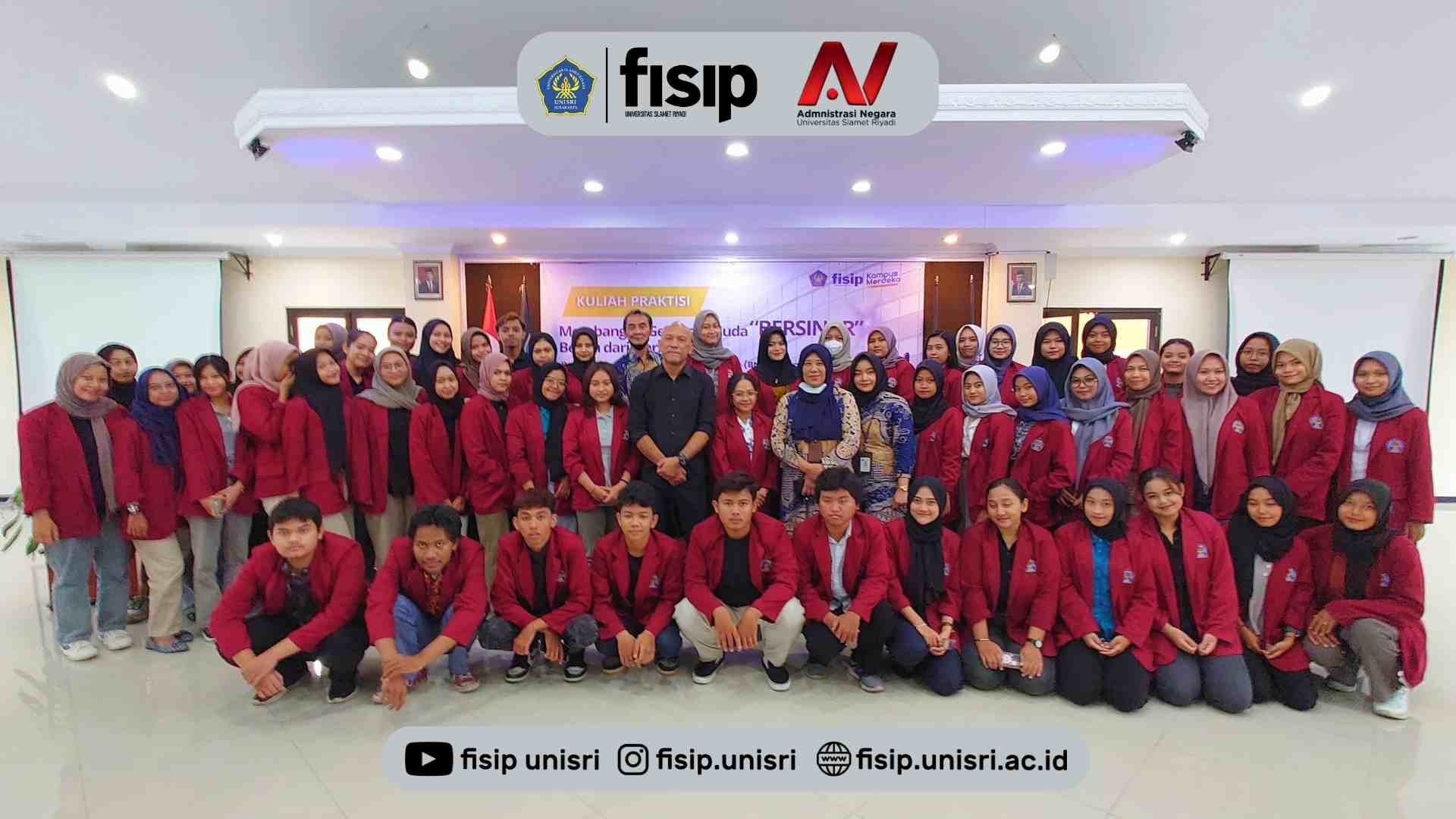 BNN KOTA SURAKARTA BERI SOSIALISAI GENERASI BEBAS NARKOBA PADA MAHASISWA ILMU ADMINISTRASI NEGARA